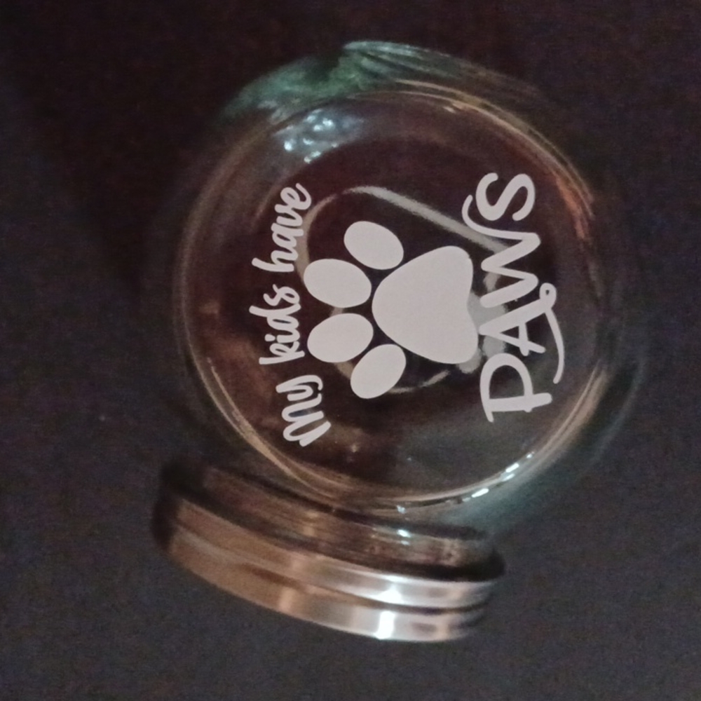 Handmade Pet Treat Jar
